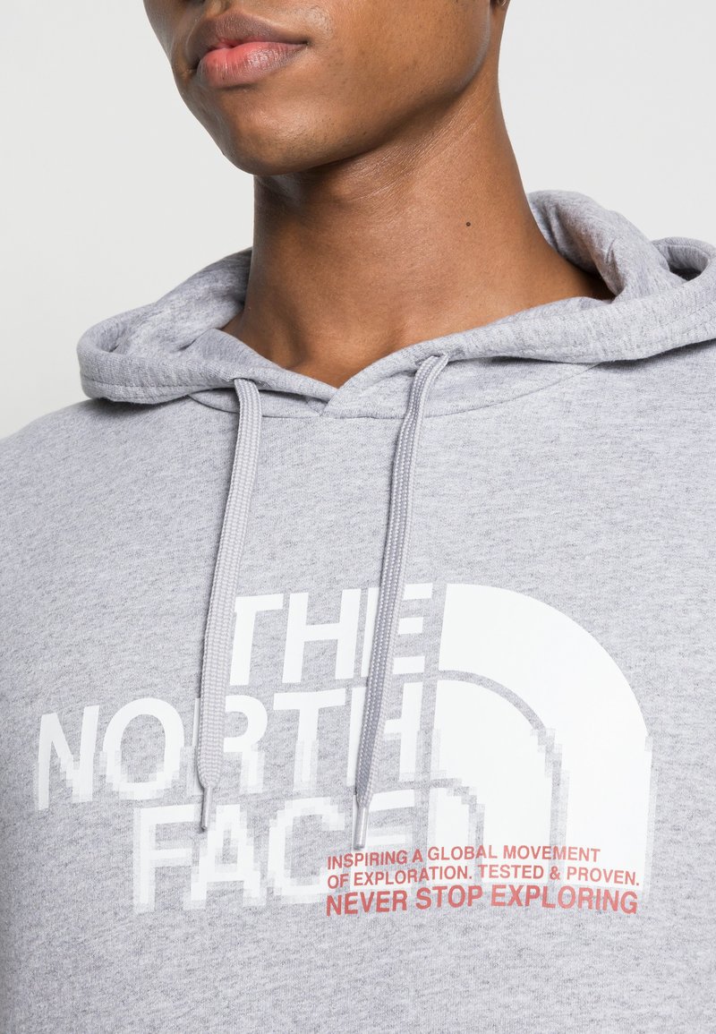 The North Face Coordinates Hoodie Kapuzenpullover Light Grey Heather Hellgrau Zalando De
