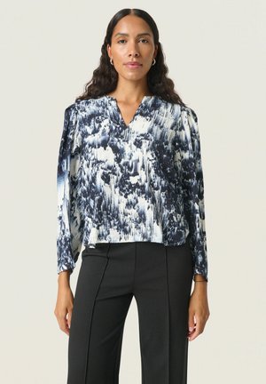 JAZZLYN - Bluza - dark navy landscape print