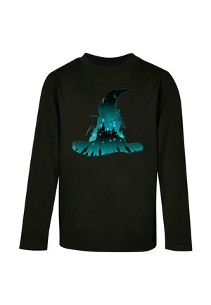 HARRY POTTER - HOGWARTS SILHOUETTE - Langærmet T-shirt - black