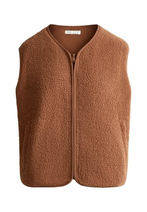 OYSHO, Veste sans manches - camel