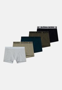 Björn Borg 5 PACK - Gaćice - black/light grey