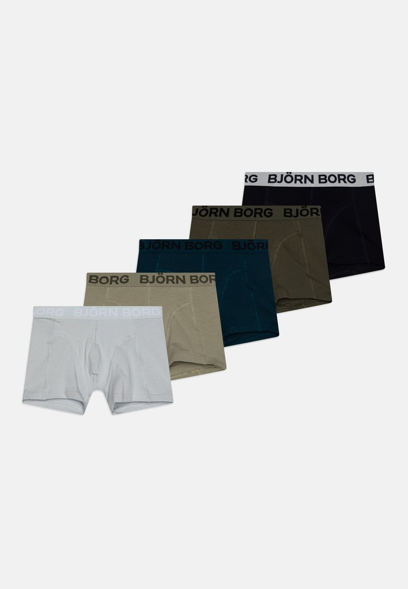 Björn Borg 5 PACK - Gaćice - black/light grey