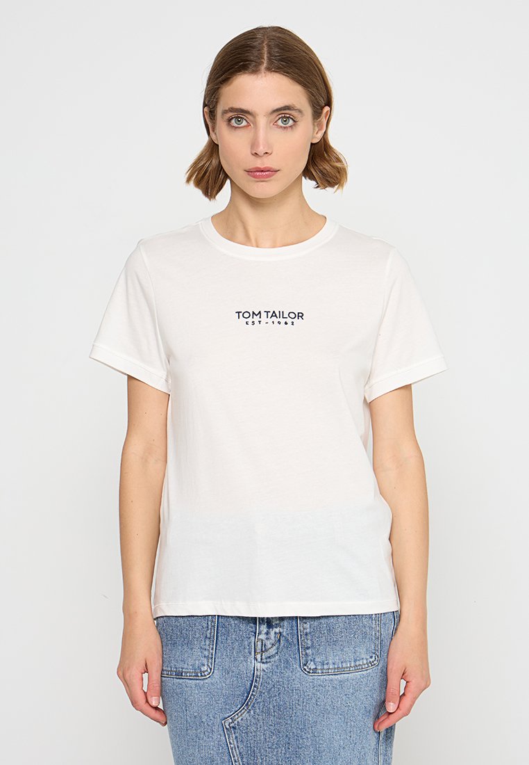 Tom Tailor T-shirt print crème