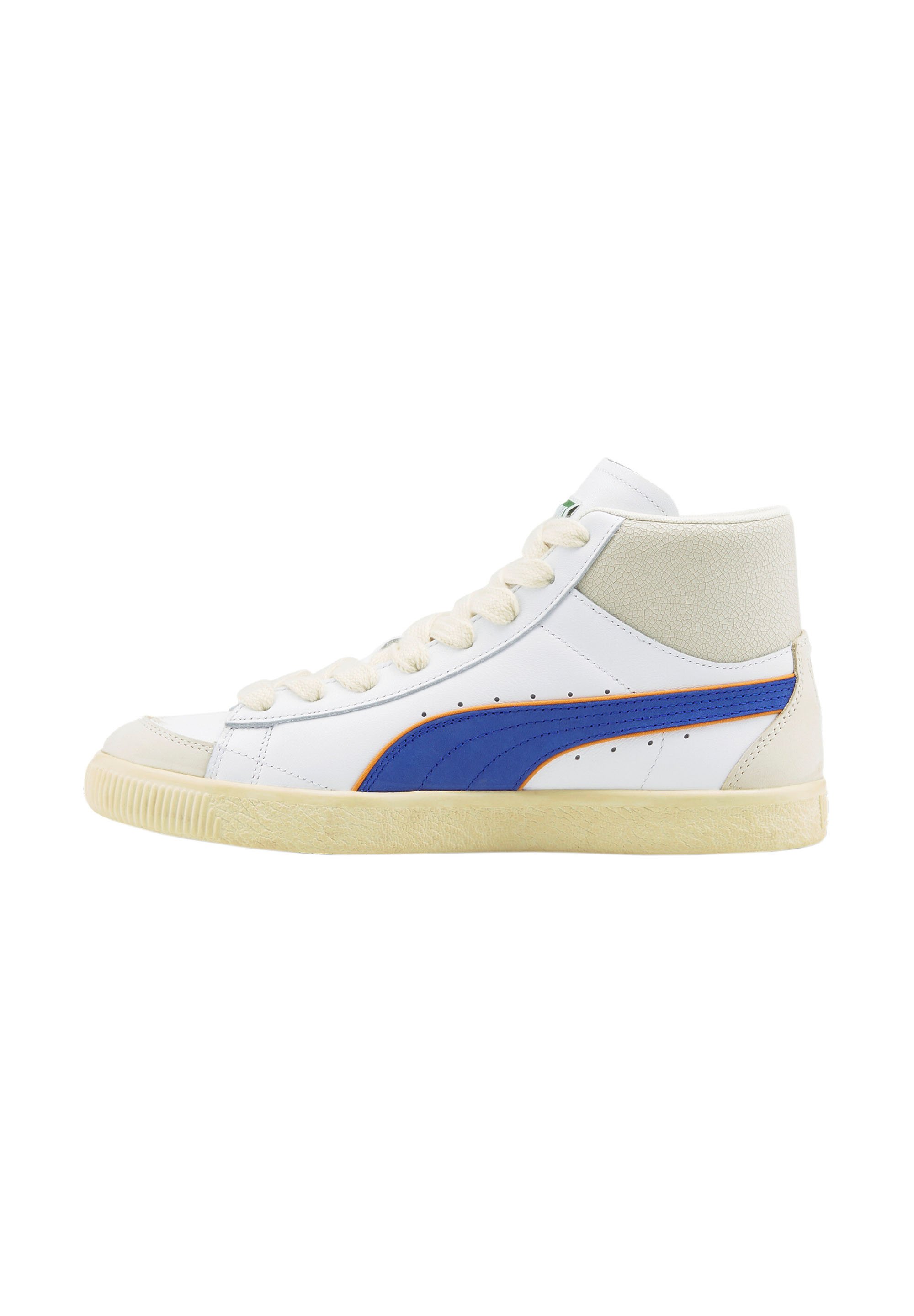 Puma LIFESTYLE X RHUIGI CLYDE MID BBA - High-top trainers - weiss 