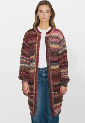 Kardigán - rust mix