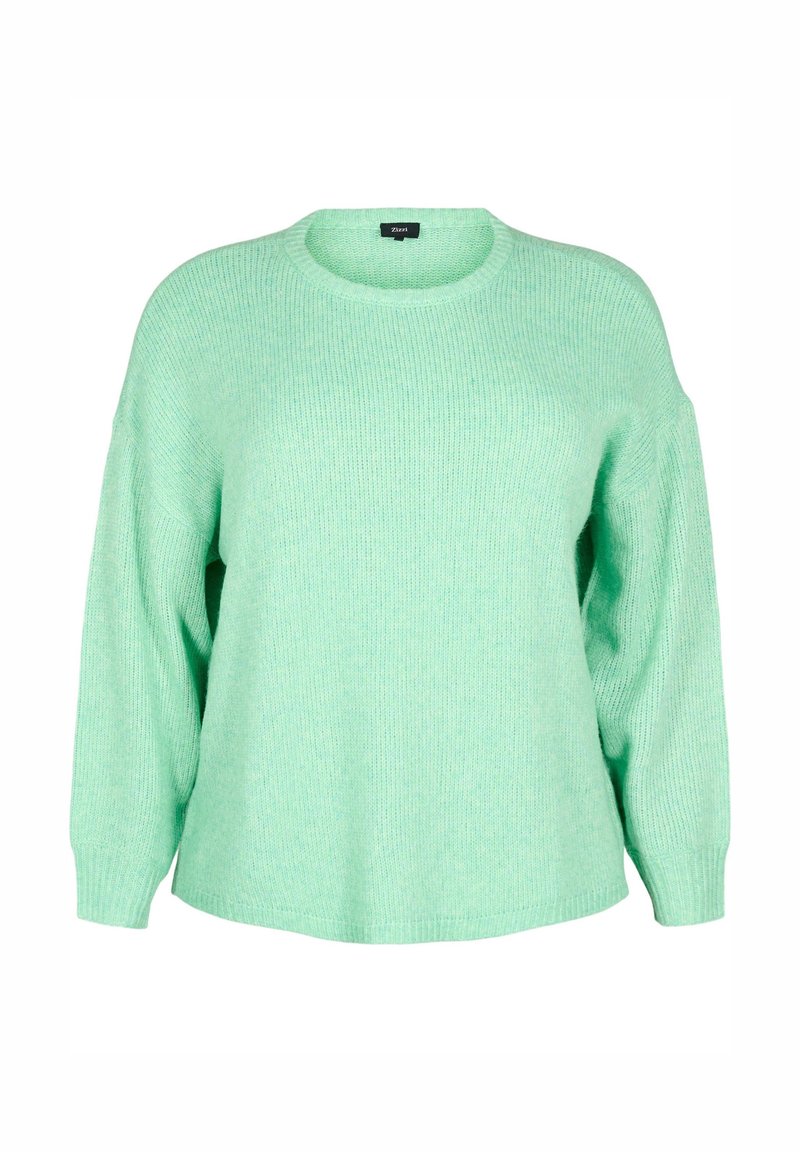 Zizzi Trui lichtgroen gemêleerd
