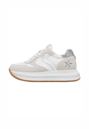 MERRY STAR - Trainers - weiß silber