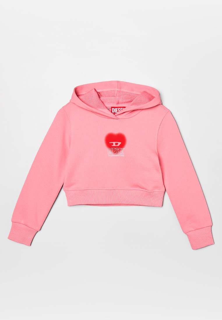 Diesel Hoodie donkerroze