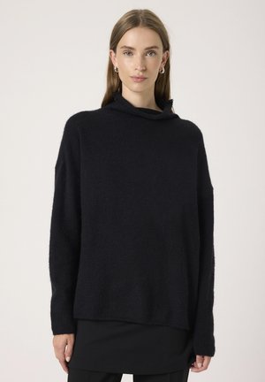 Soaked in Luxury SLMIYA SLEEVE - Džemperis - black melange