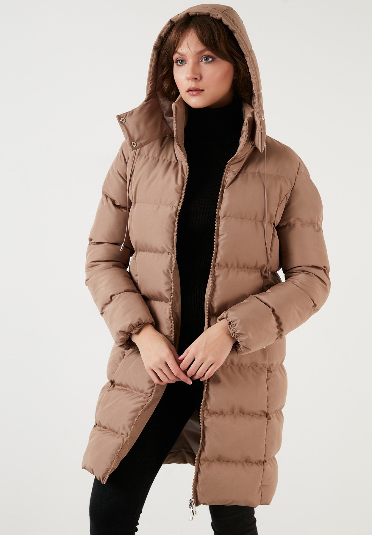 womens longline winter coat