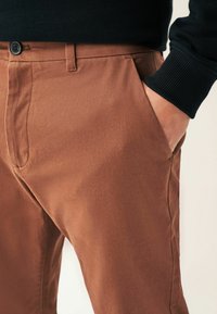 Next SLIM FIT STRETCH - Chino - mottled brown
