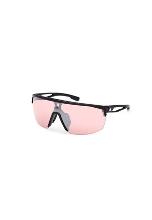 Sports glasses - matte black burgundy