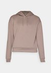 ONPLOUNGE LIFE HOOD - Hoodie - brown