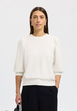 SLFTENNY 3/4 NOOS - Camisola - snow white