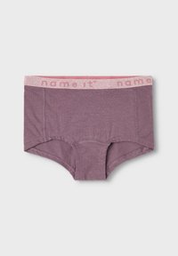 Name it NKFHIPSTER 2 PACK - Slip - nostalgia rose/black plum
