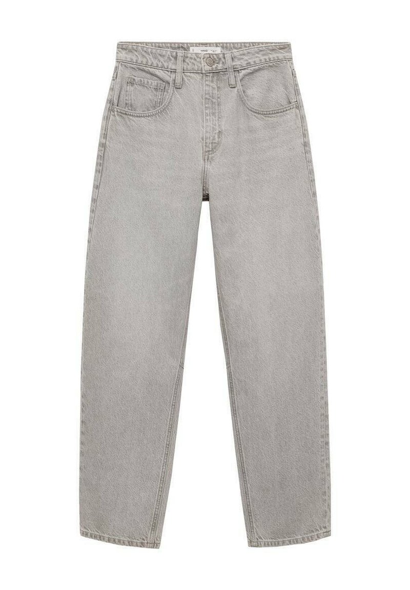 Mango Relaxed fit jeans grijs denim/greydenim