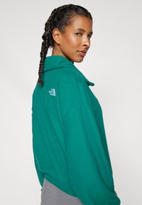 The North Face 100 GLACIER HALF ZIP - Felpa in pile - evergreen