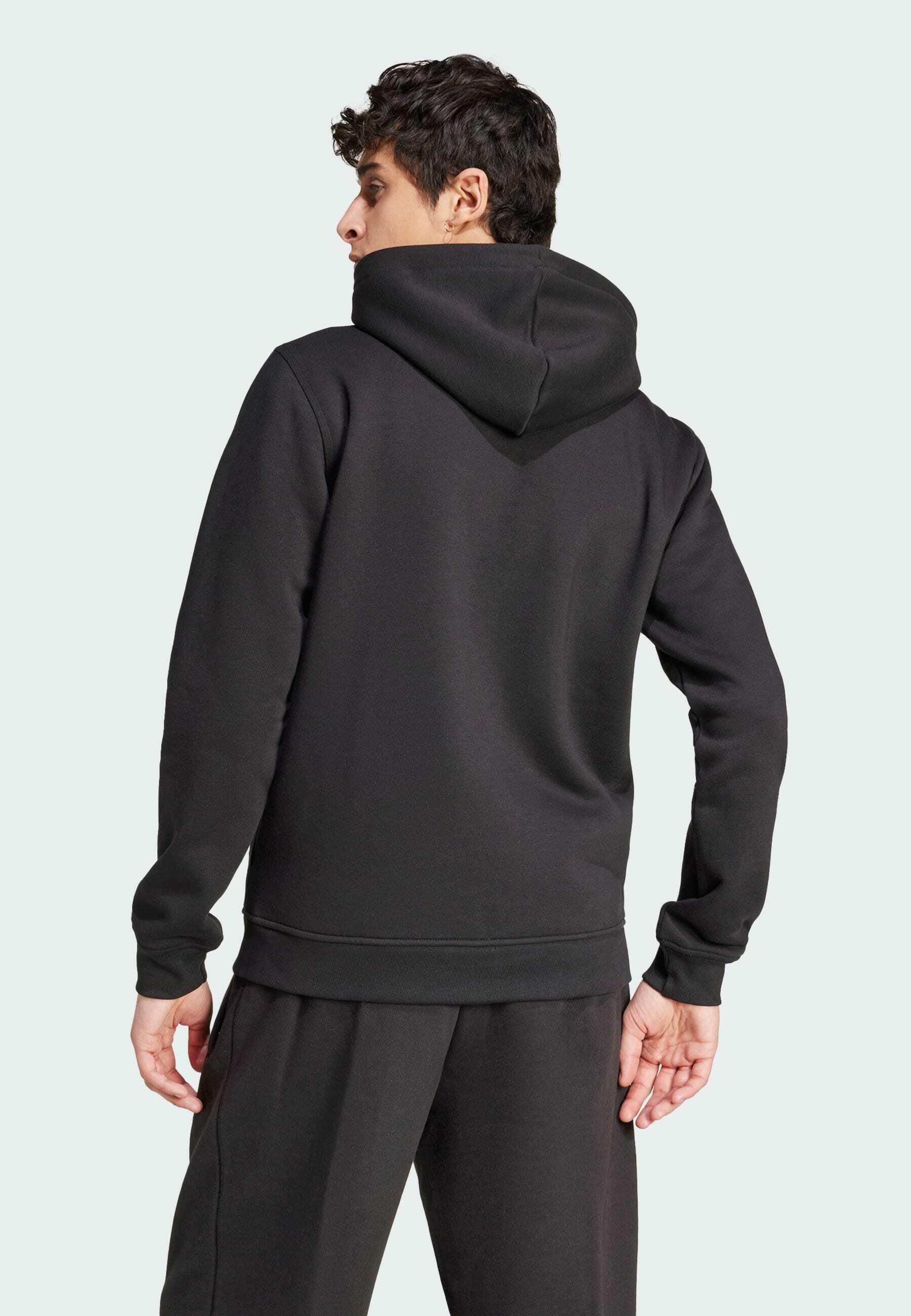 adidas Originals Zip-up sweatshirt - black - Zalando.co.uk