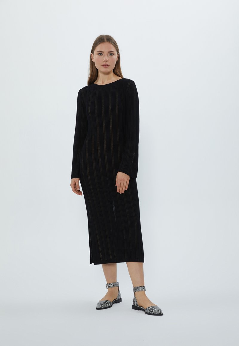 Zign Ballerinaskor med skaft - black/white