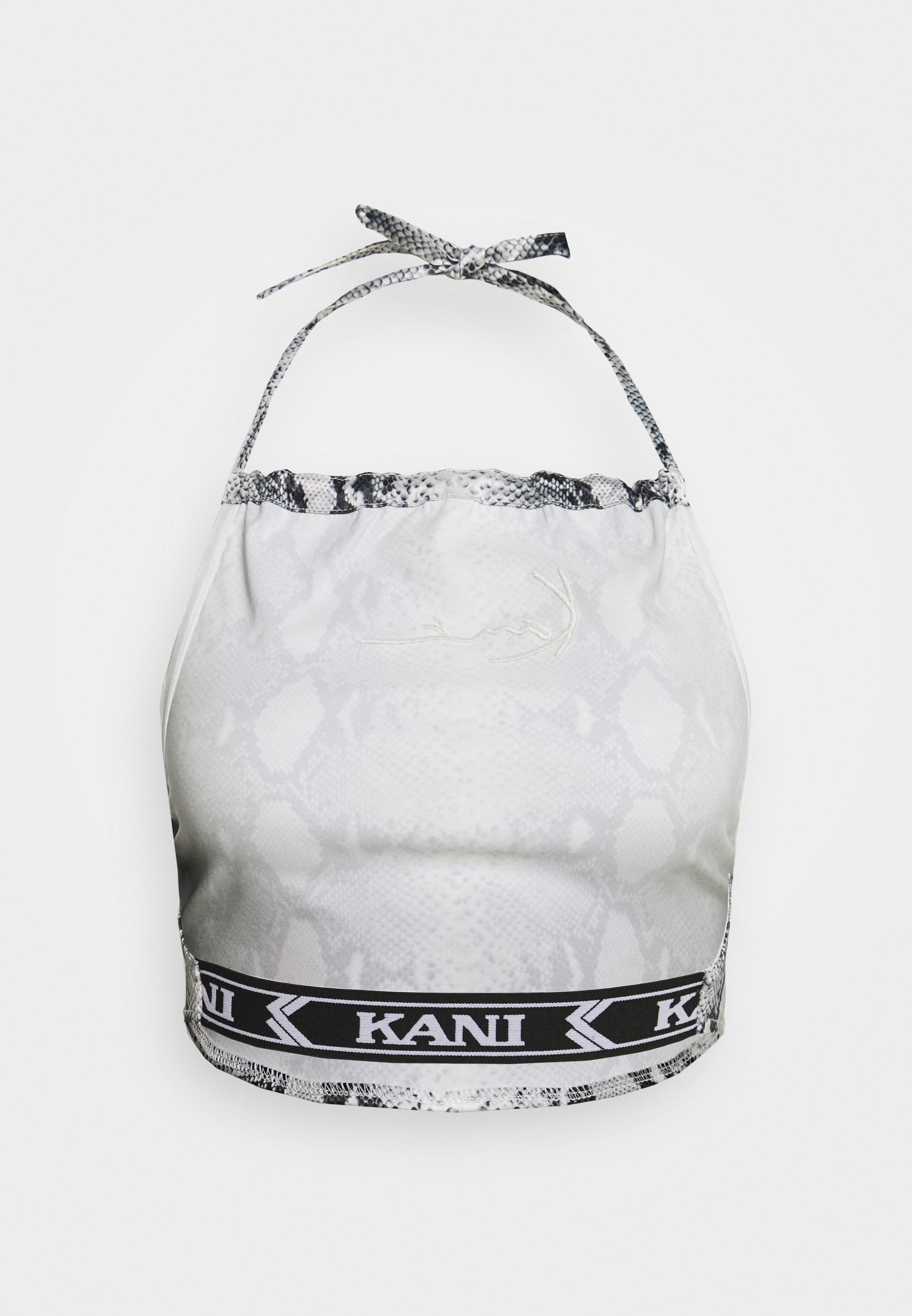Karl Kani SMALL SIGNATURE SNAKE NECKHOLDER Topper black Karl Kani SMALL SIGNATURE SNAKE NECKHOLDER - Topper - black