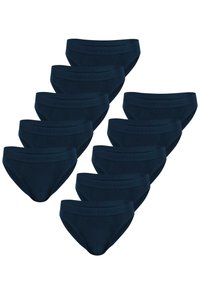 Unausgewählt, dunkelblau