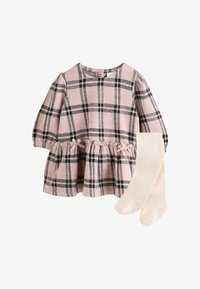 Selected, pink check