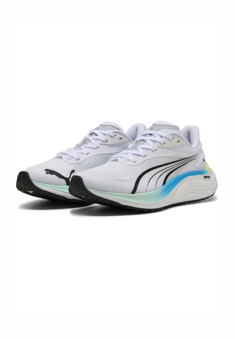 Puma ELECTRIFY NITRO 4 WN - Trail running shoes - white/mint  display picture 2
