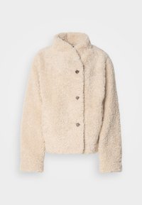 PILE JACKET - Summer jacket - light beige
