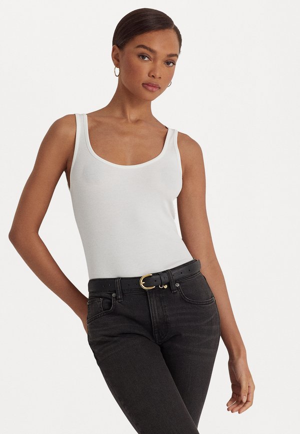 KELLY STRETCH COTTON TANK TOP - Top