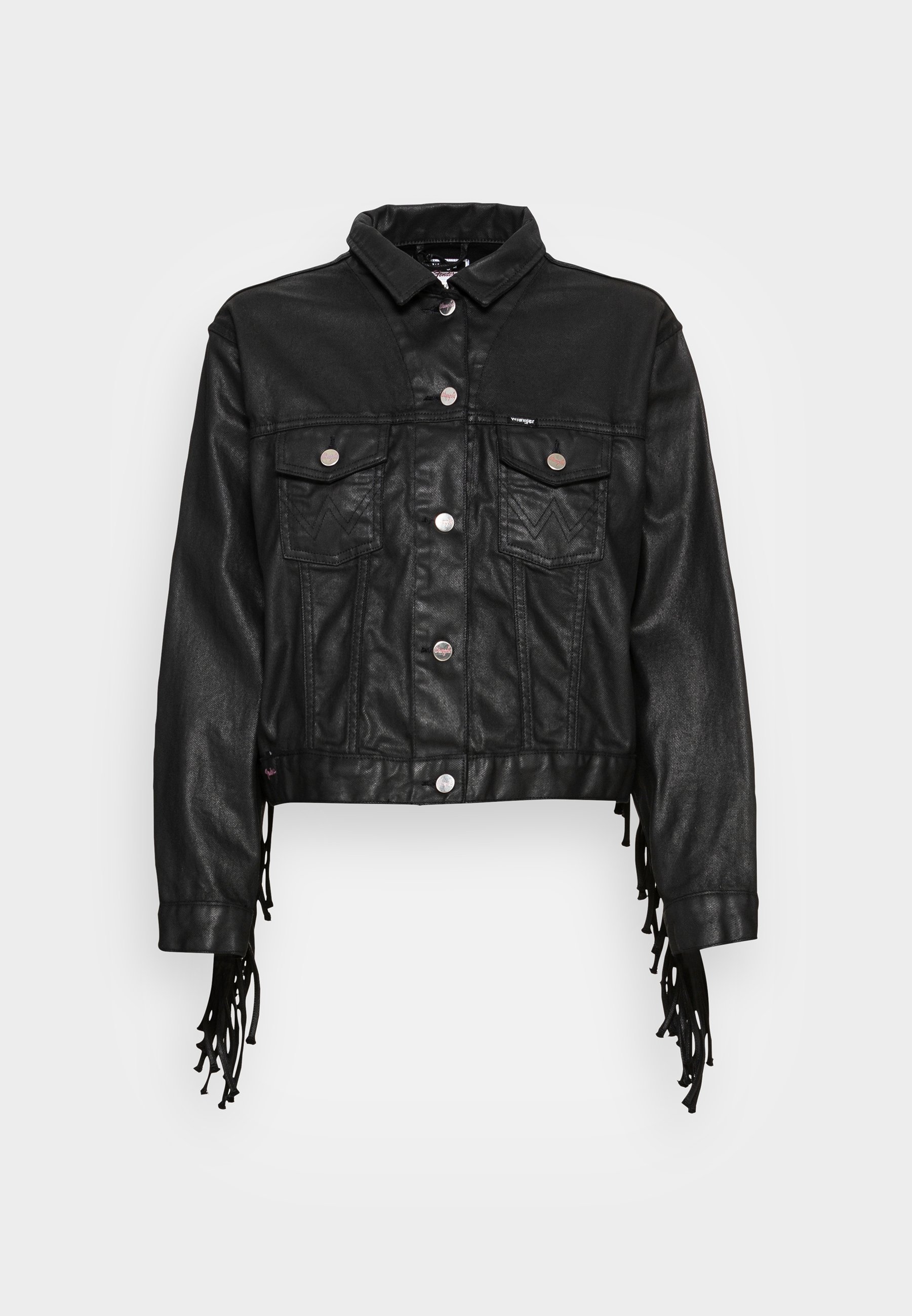 Wrangler FRINGE JACKET - Denim jacket 