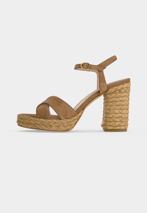 Stuart Weitzman, DAYNA PLATFORM - Sandales à plateforme - doe/natural
