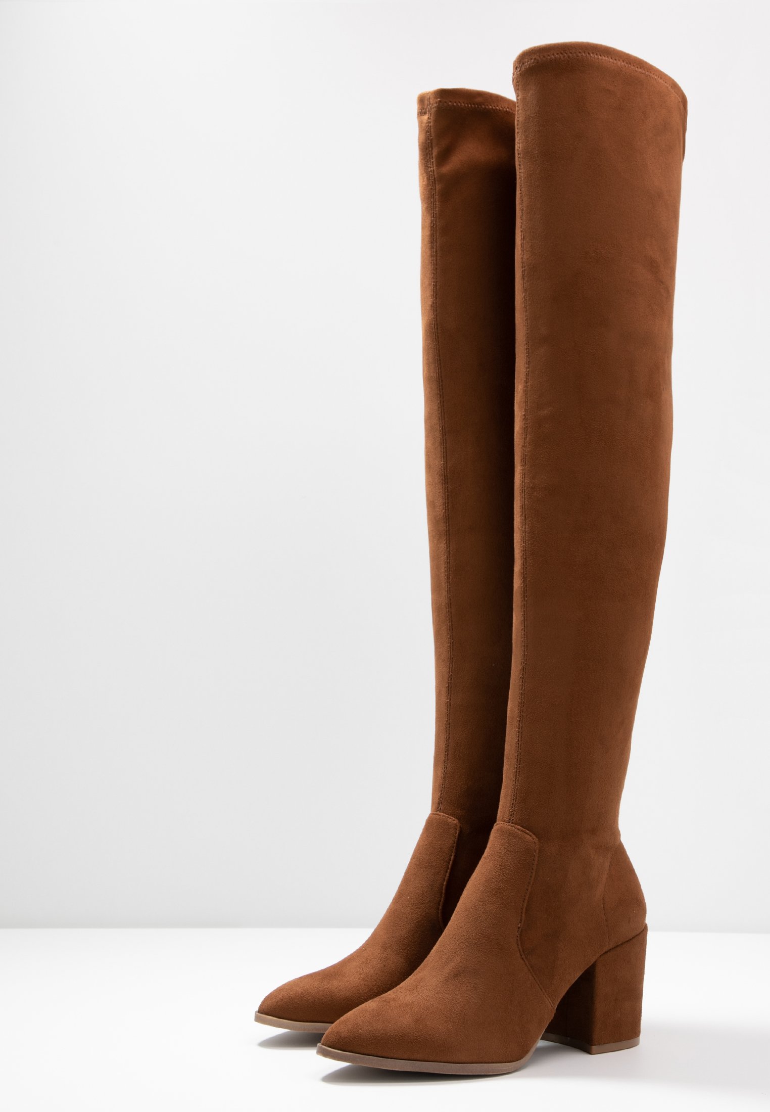 JANEY Overknee laarzen brown JANEY Overknee laarzen brown