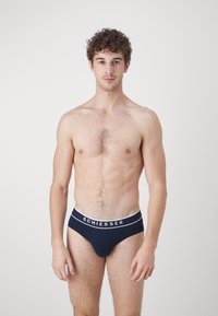 Schiesser 3PACK  - Slip - dark blue