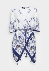 Não selecionado, beige blue