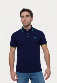 U.S. Polo Assn. SHORTSLEEVE BARNEY - Polo shirt - dunkelblau