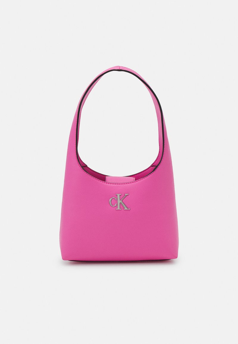 Calvin Klein Jeans MINIMAL MONOGRAM SHOULDER BAG - Borsa a mano - pink amour