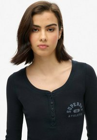 Superdry & Co ATHLETIC  - Camiseta de manga larga - eclipse navy