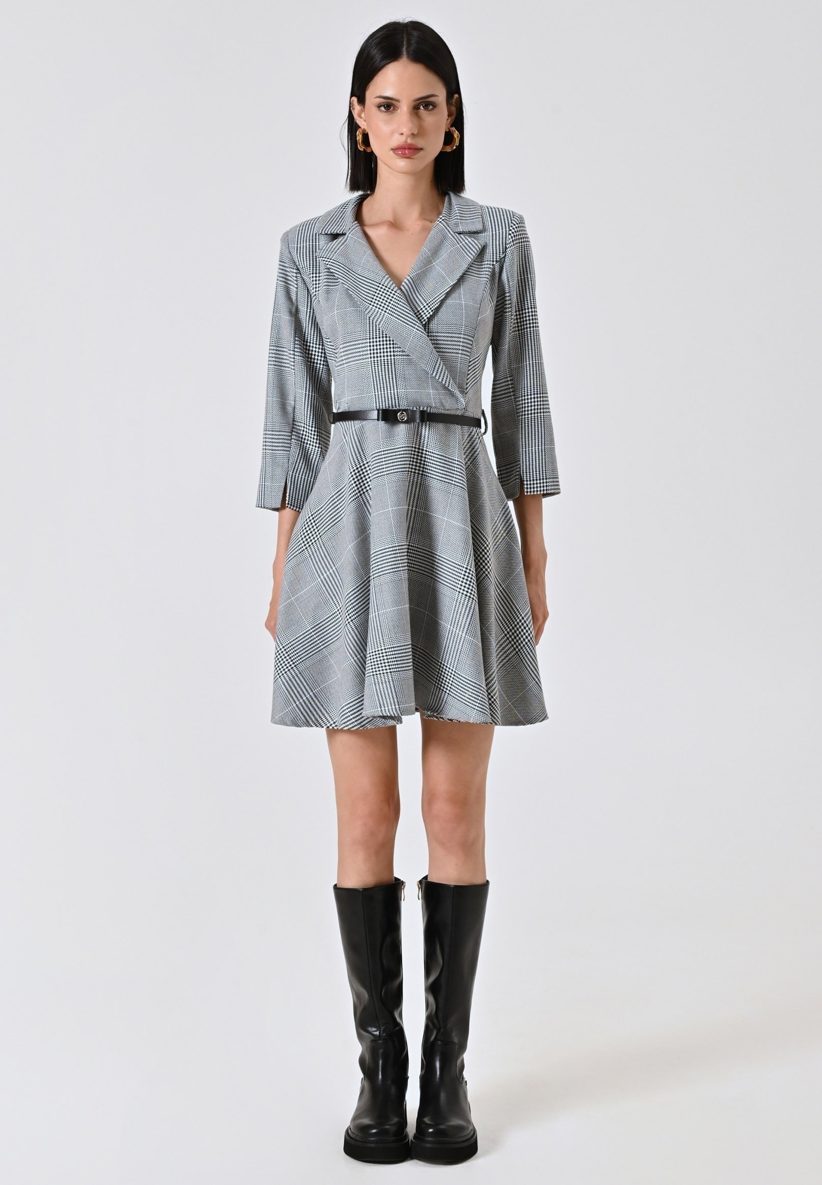 Rinascimento Robe de jour black/noir