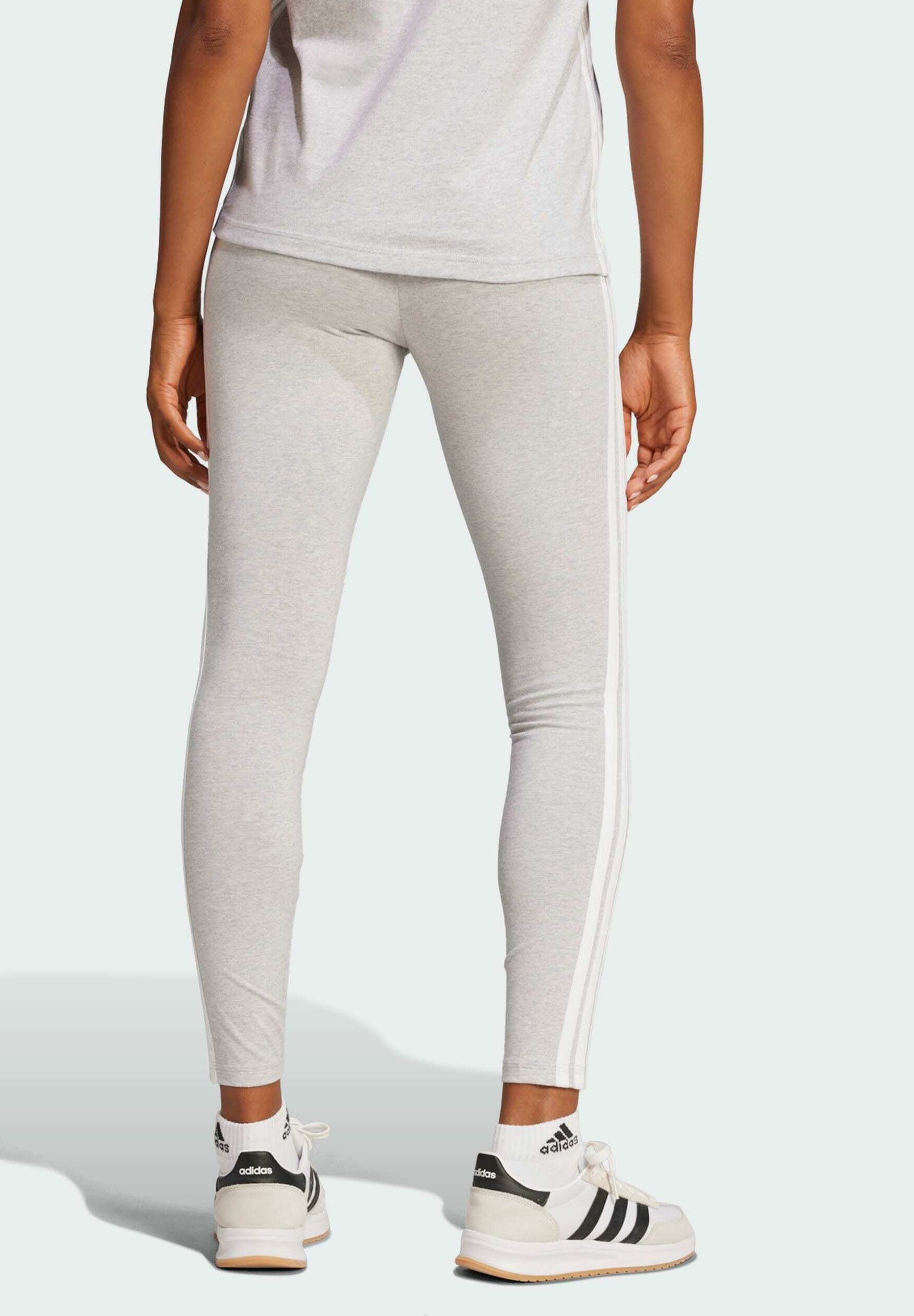 adidas 3 stripe trefoil leggings