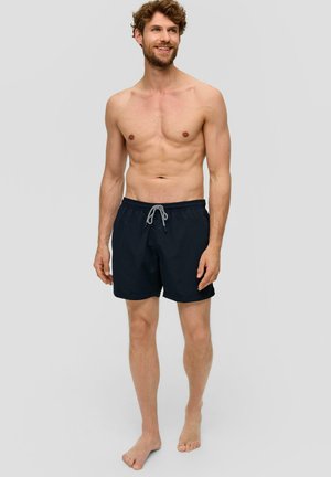 s.Oliver REGULAR MIT EINGRIFFTASCHEN - Badeshorts - navy