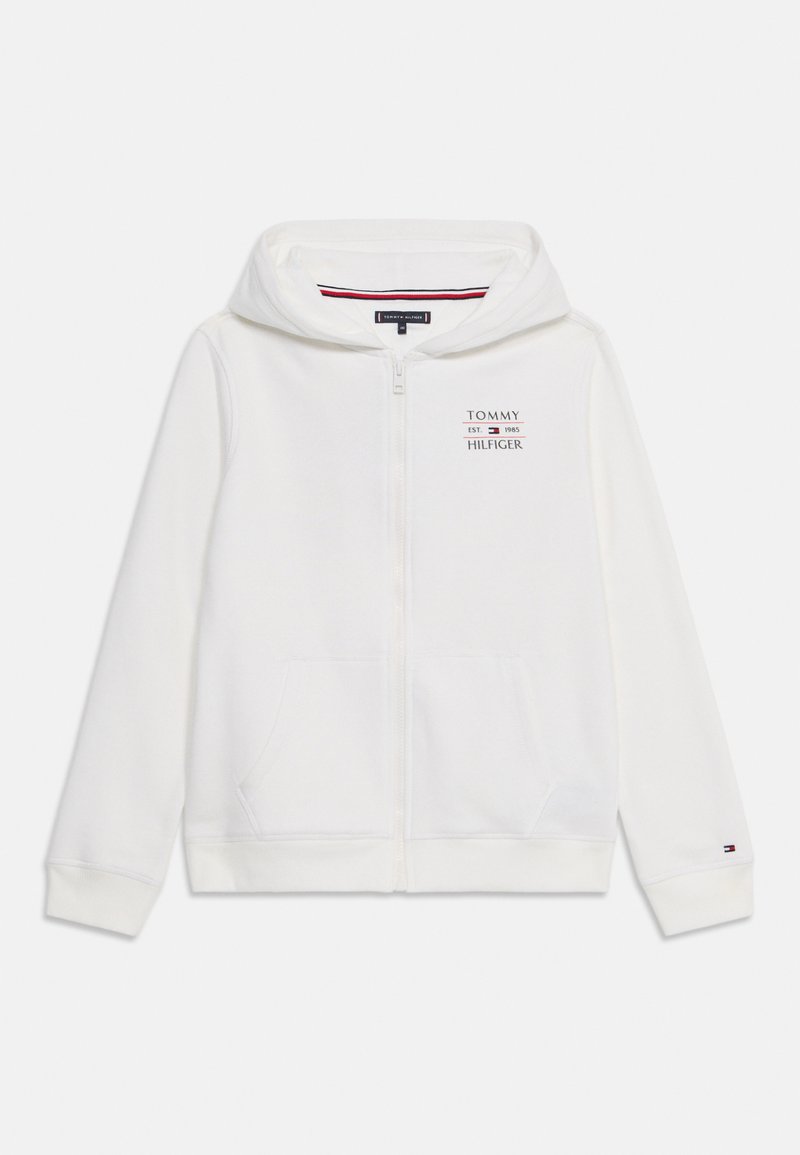 Tommy Hilfiger Sweater met rits wit