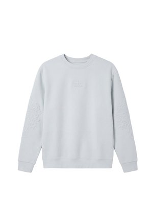 Project X Paris, SWEAT COL ROND EMBOSSÉ - Sweatshirt - bleu brume
