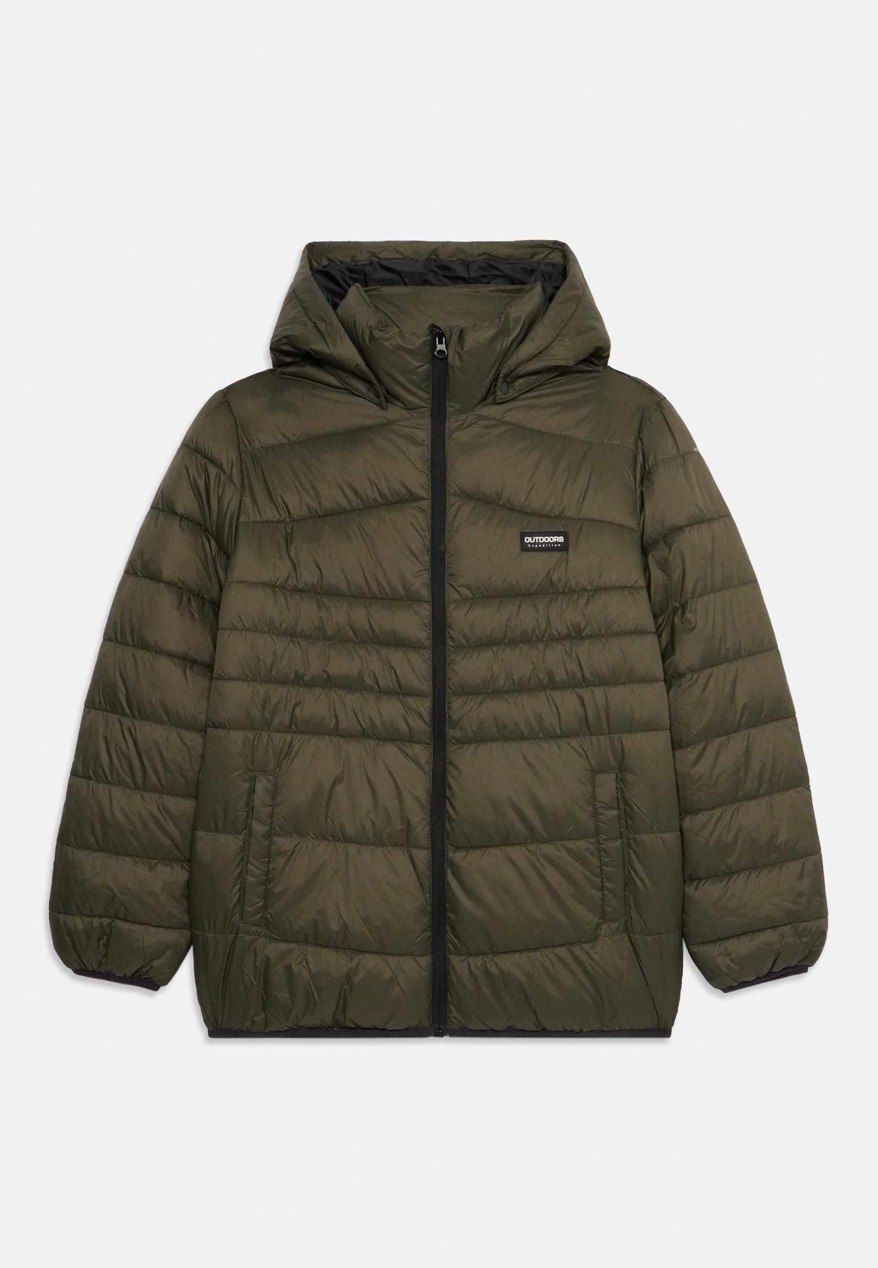 NAME IT Mädchen Jacke Übergangsjacke - Mit Kapuze Allover Print Für Kleinkinder