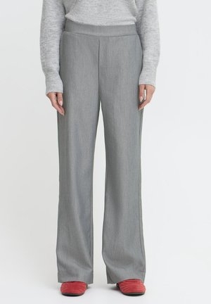 Nohavice - mid grey melange