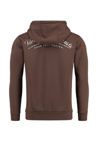 Key Largo Sudadera con cremallera - mud brown
