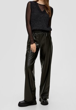 Pullover - mottled black