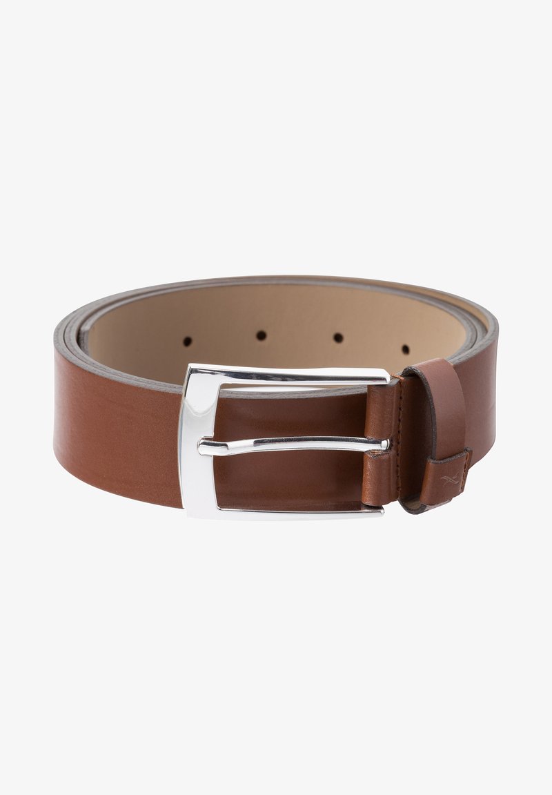BRAX STYLE HERRENGÜRTEL - Bælter - cognac