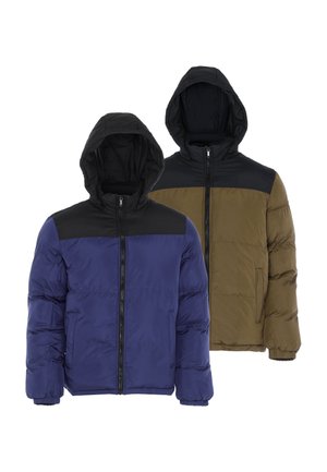 Mo, 2-PACK - Winterjacke - khaki königsblau