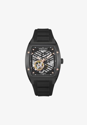 Kenneth Cole AUTOMATIC CURVE - Ručni sat - black stripes