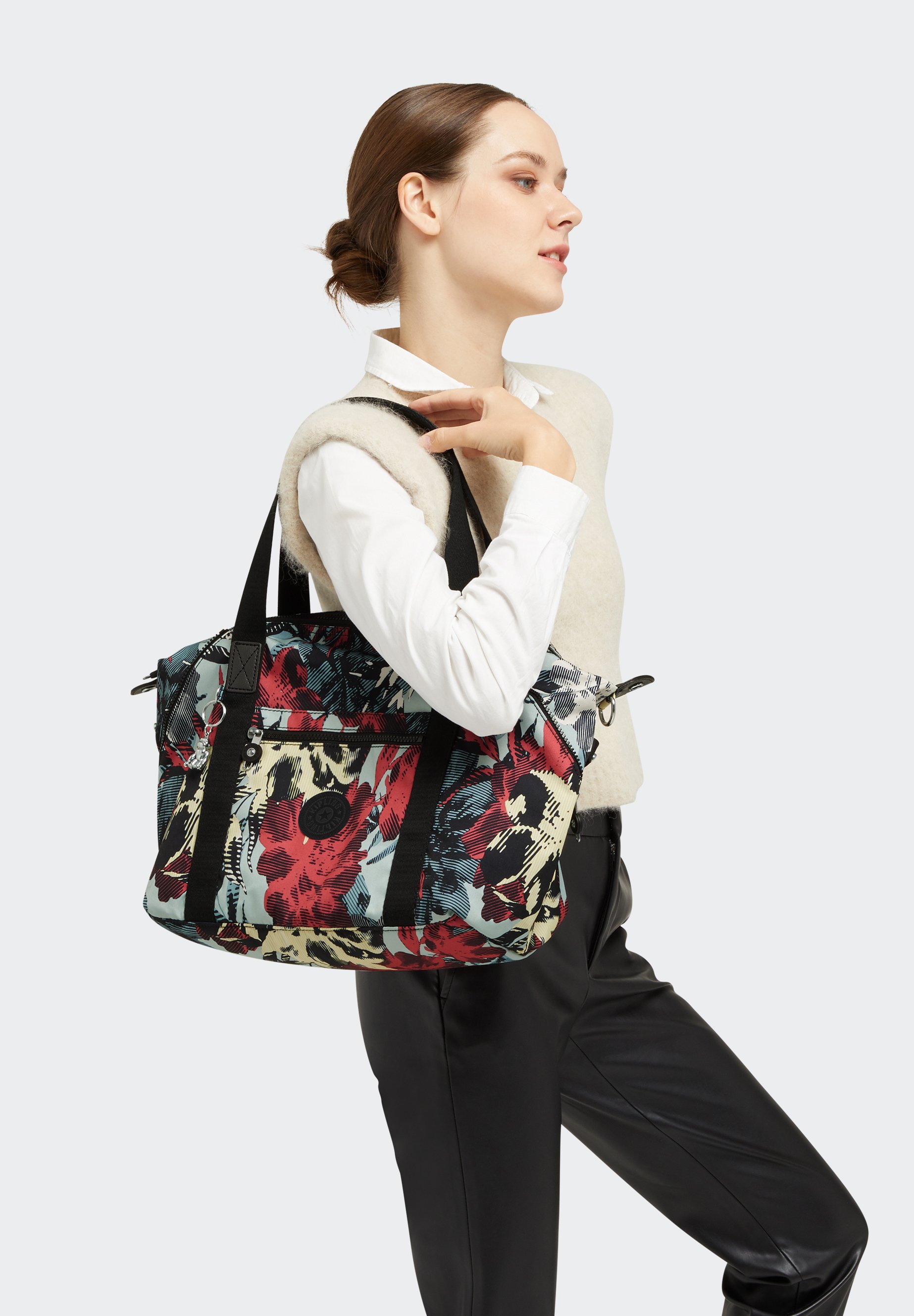 Kipling ART - Bolso de mano - casual flower/multicolor - Zalando.es